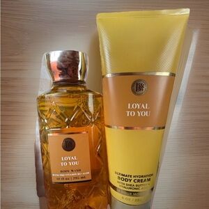 Body Wash and Body Cream & Shower Gel Set~ LOYAL TO YOU~Perfect for Valentine’s!